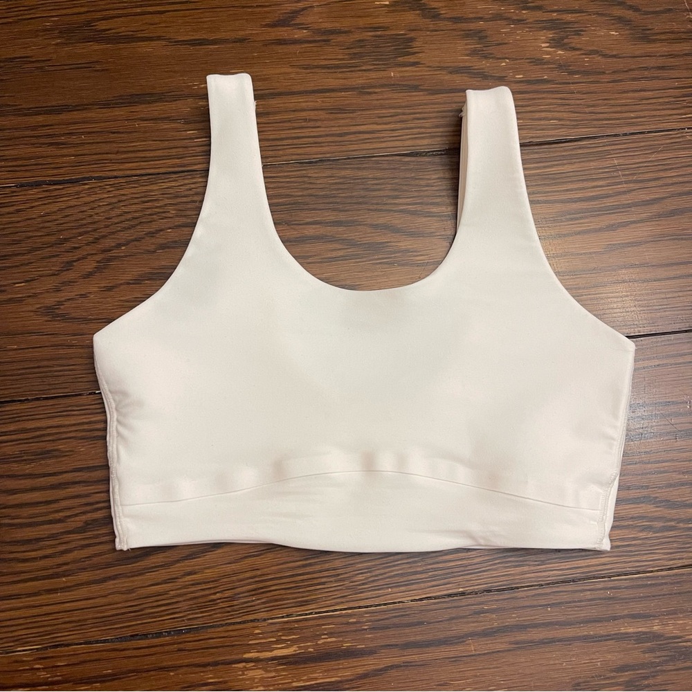 All in Motion Cream Sports Bra